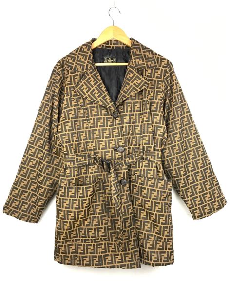 fendi coat ladies|Fendi jacket etsy.